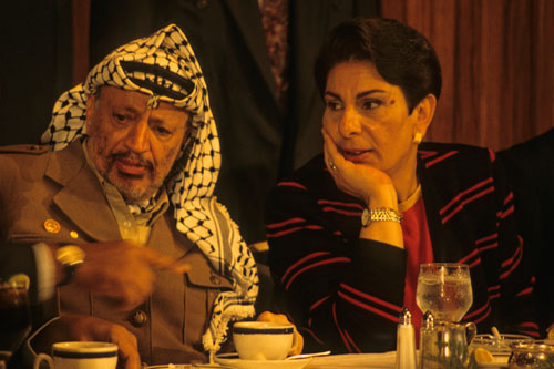 10p YASSAR ARAFAT & HANAN ASHRAWI